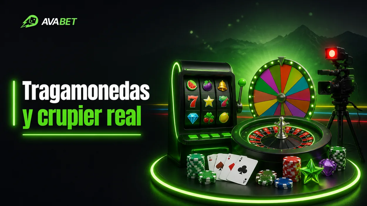 Tragamonedas y ruleta en vivo